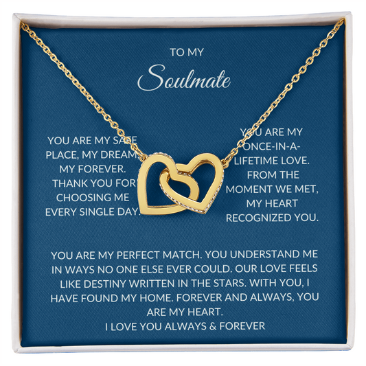 To My Soulmate – Forever Love Necklace