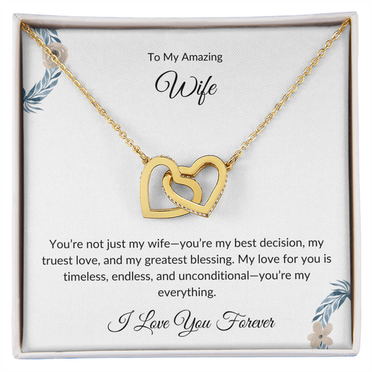Birthday Gift for Wife – Elegant Necklace – A Sparkle of Love