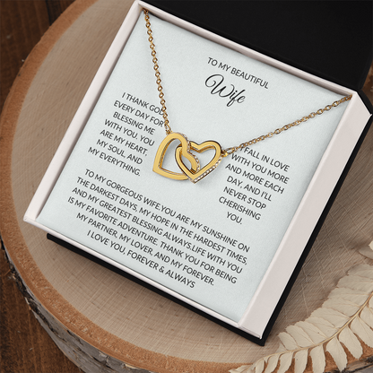 Romantic Gift for Wife – Sparkling Heart Pendant – Perfect for Any Occasion