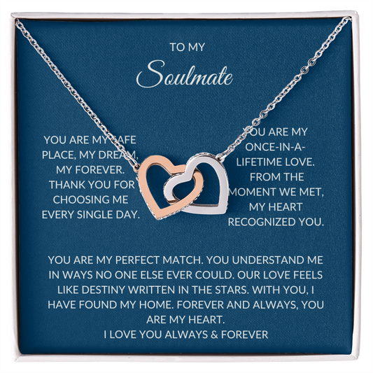 To My Soulmate – Forever Love Necklace