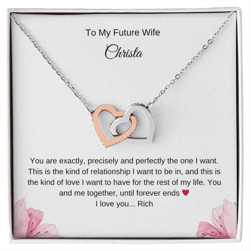 To My Future Wife - Forever love knot necklace - ET01 prime Collection Hub
