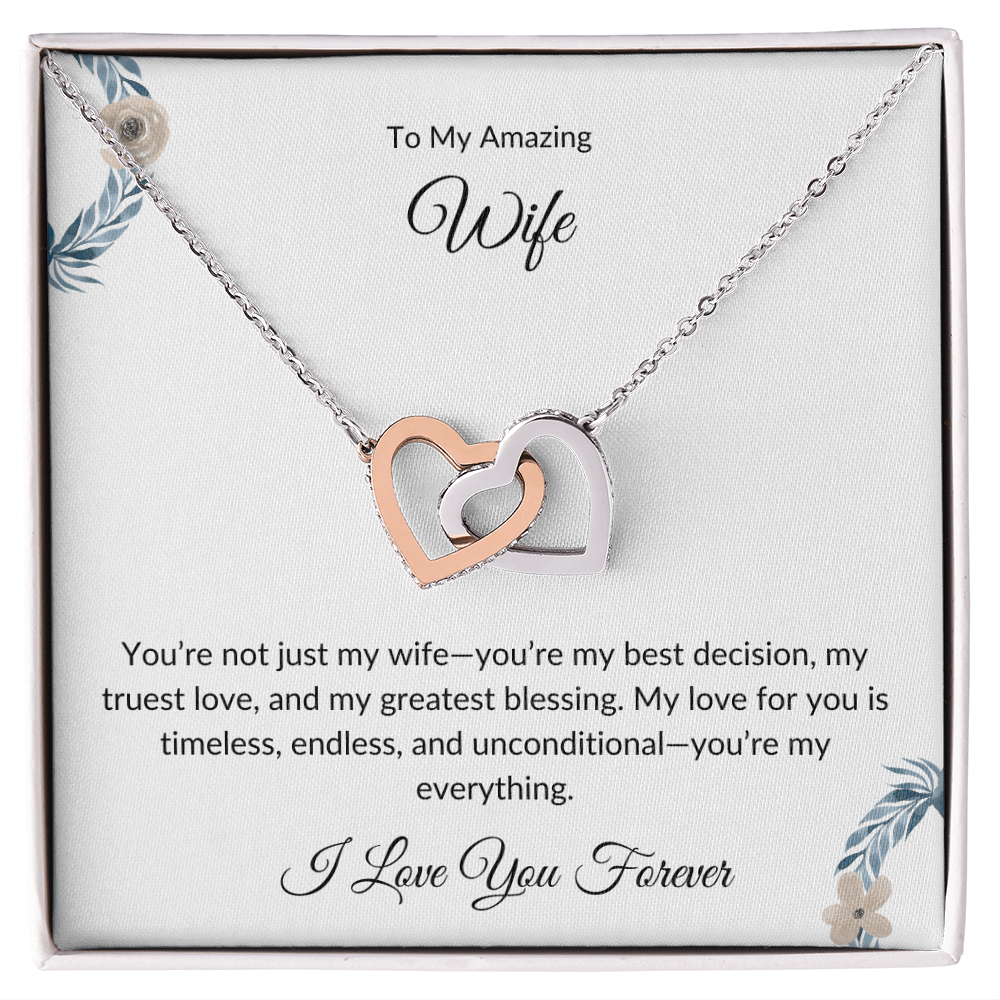 Birthday Gift for Wife – Elegant Necklace – A Sparkle of Love