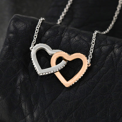 To My Beautiful Daughter - Heart Pendant Necklace - Love Mom