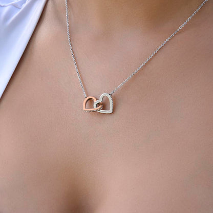 To My Beautiful Daughter - Heart Pendant Necklace - Love Mom