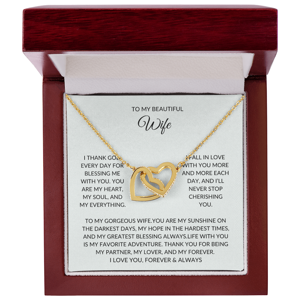 Romantic Gift for Wife – Sparkling Heart Pendant – Perfect for Any Occasion