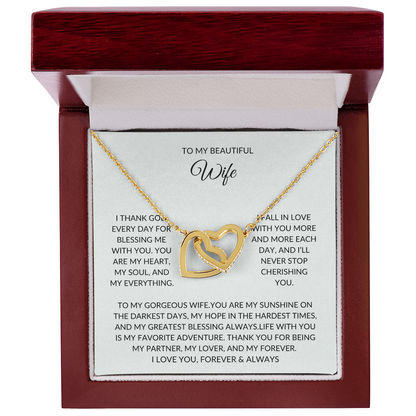 Romantic Gift for Wife – Sparkling Heart Pendant – Perfect for Any Occasion