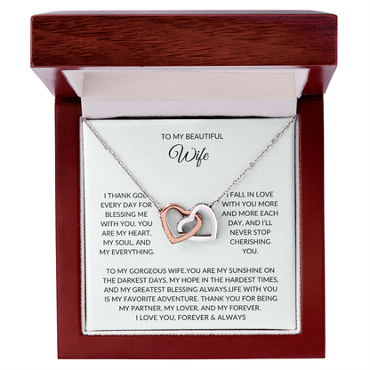 Romantic Gift for Wife – Sparkling Heart Pendant – Perfect for Any Occasion