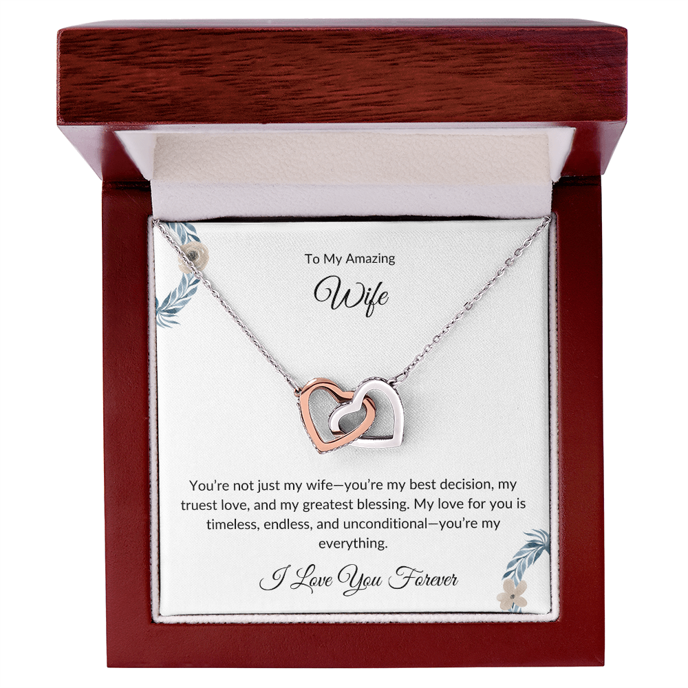 Birthday Gift for Wife – Elegant Necklace – A Sparkle of Love