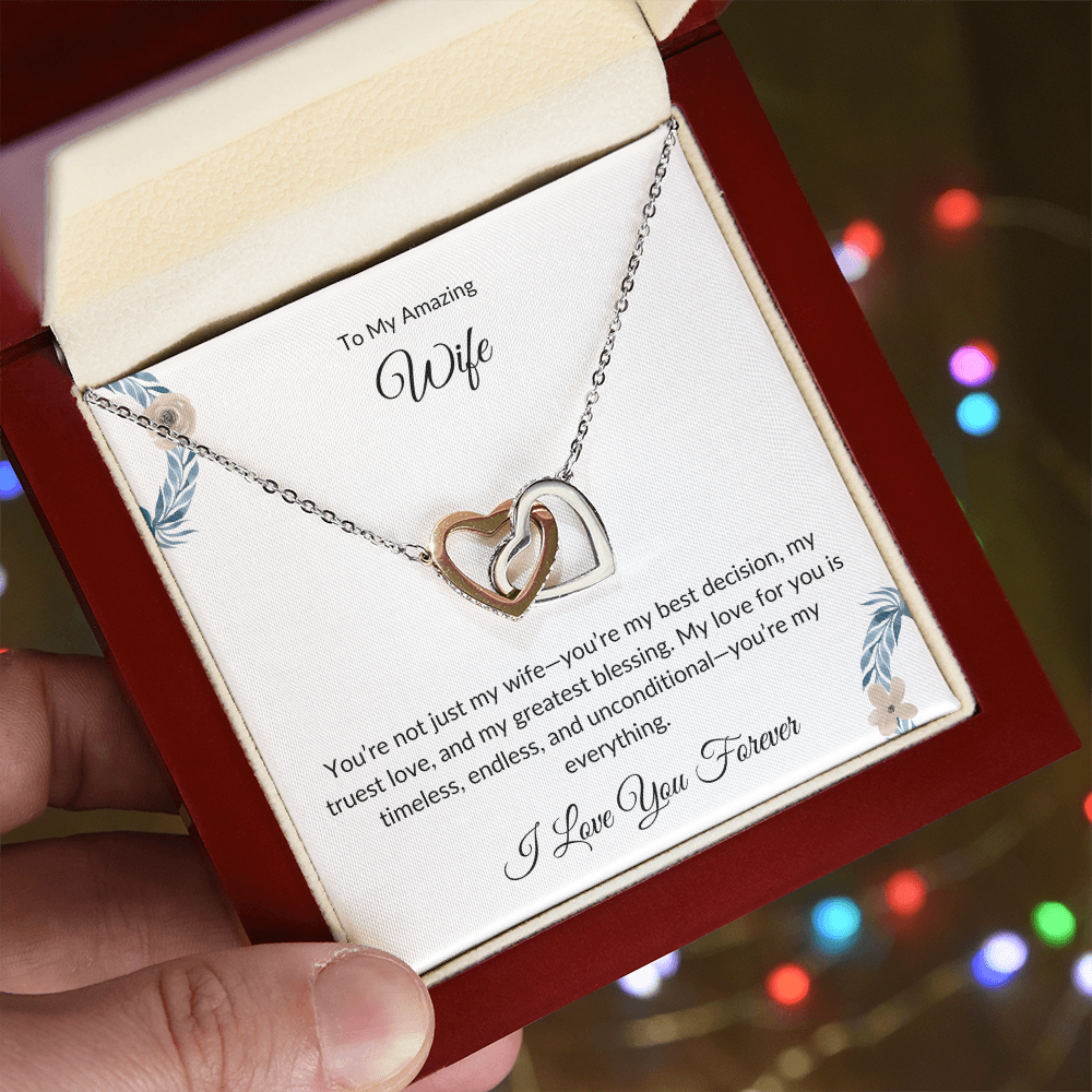 Birthday Gift for Wife – Elegant Necklace – A Sparkle of Love