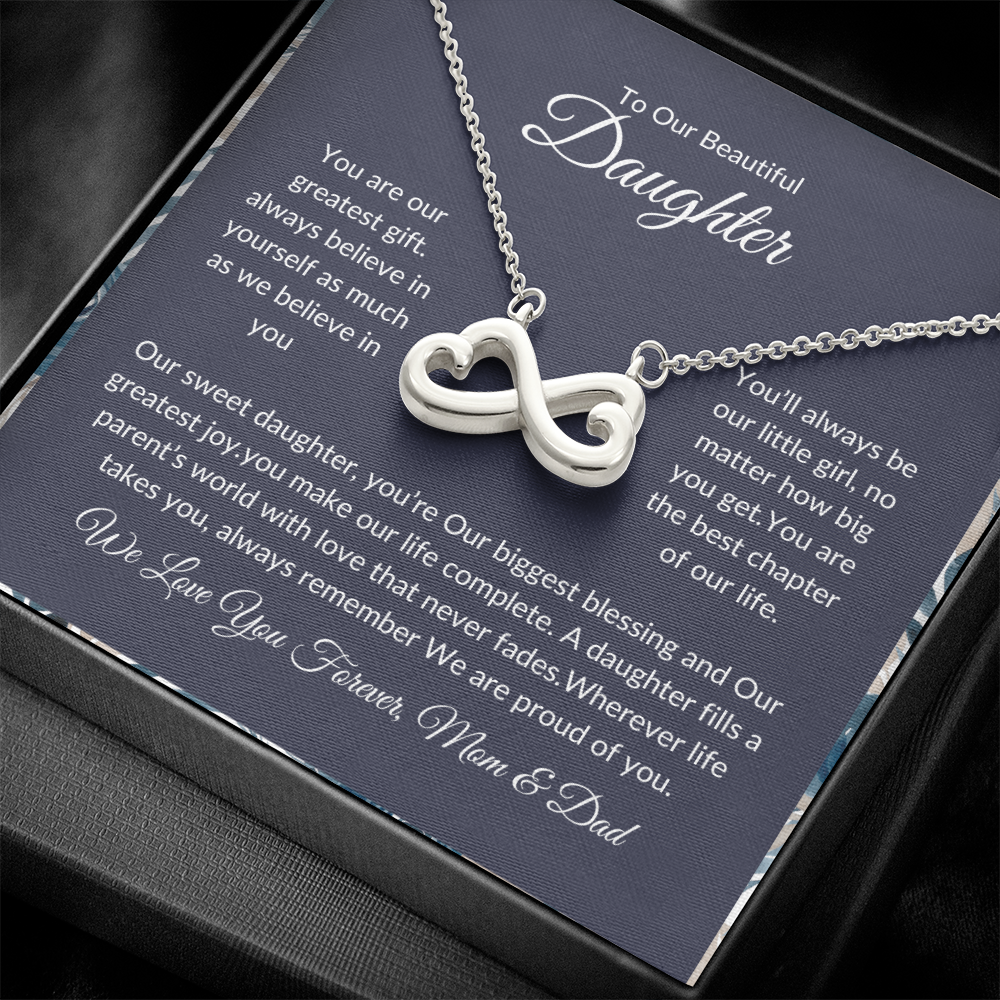 To My Daughter - Love Mom & Dad - Beautiful Gift Set