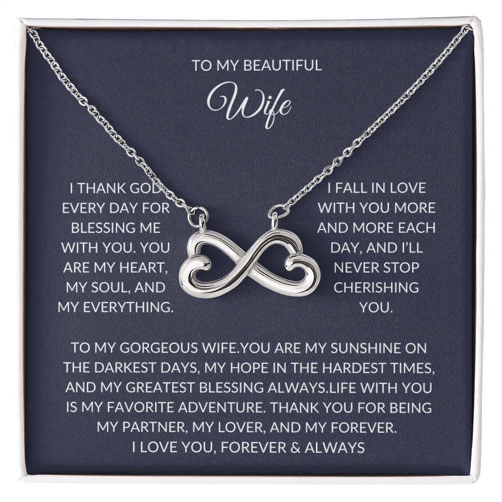 To My Loving Wife – Heartfelt Jewelry Gift – Anniversary & Everyday Love