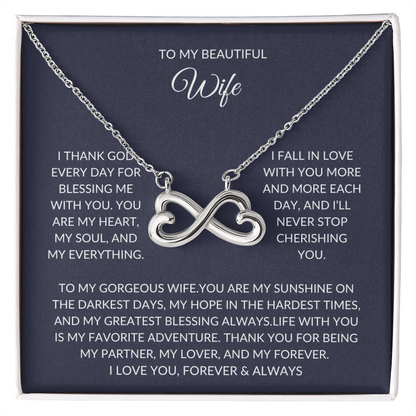 To My Loving Wife – Heartfelt Jewelry Gift – Anniversary & Everyday Love