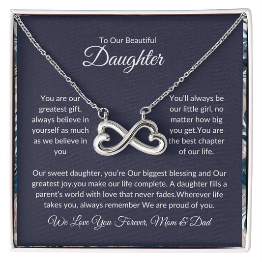 To My Daughter - Love Mom & Dad - Beautiful Gift Set