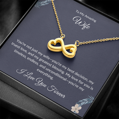 To My Wife - Perfect Birthday Gift for Her, Elegant & Unique