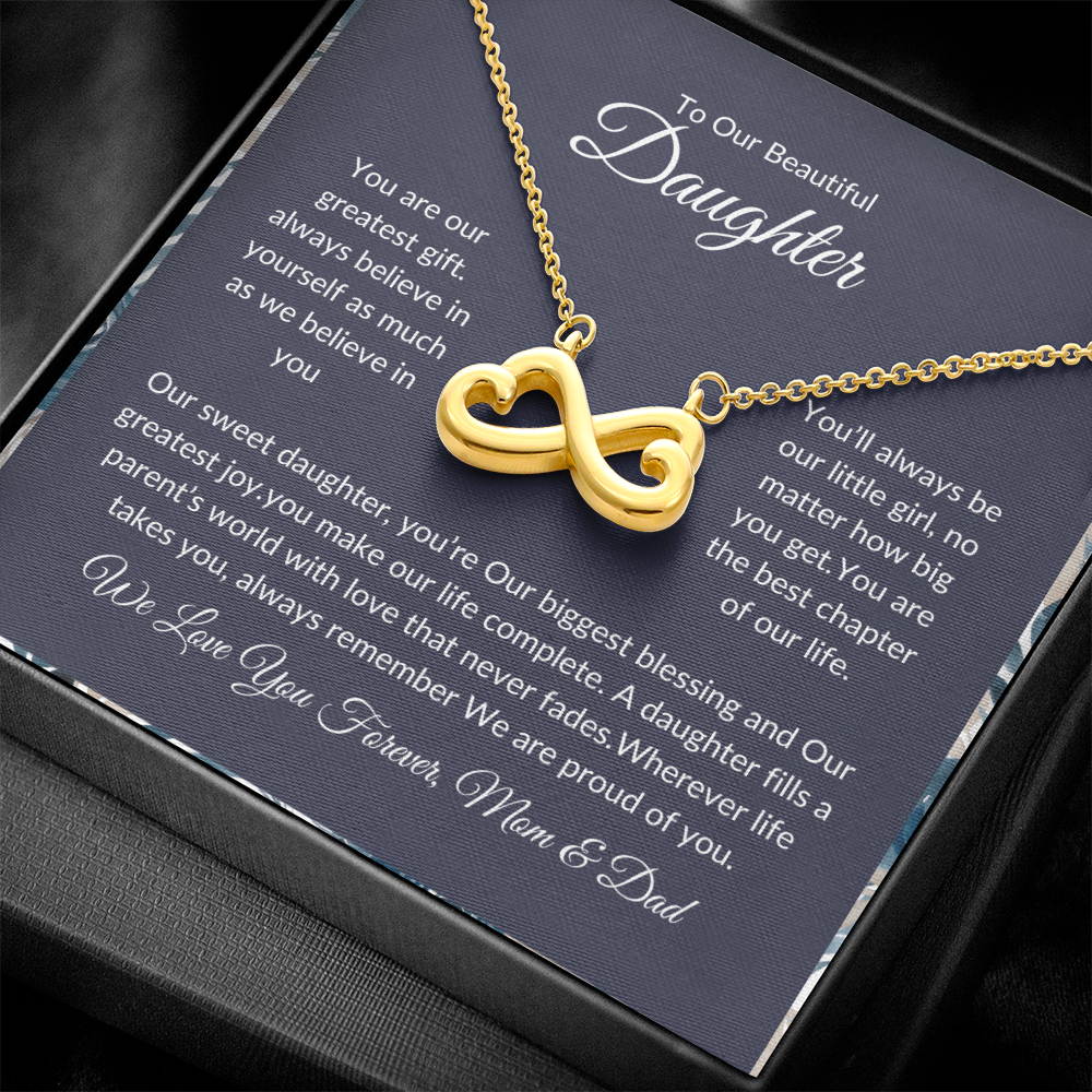 To My Daughter - Love Mom & Dad - Beautiful Gift Set