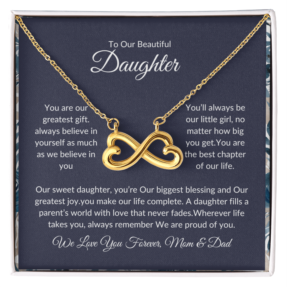 To My Daughter - Love Mom & Dad - Beautiful Gift Set