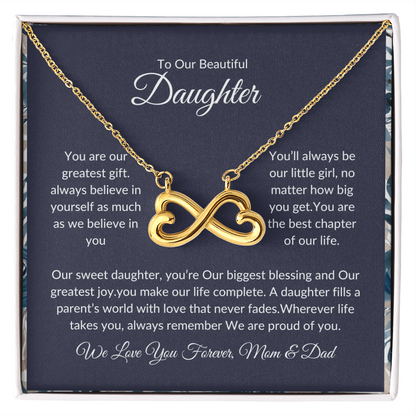 To My Daughter - Love Mom & Dad - Beautiful Gift Set