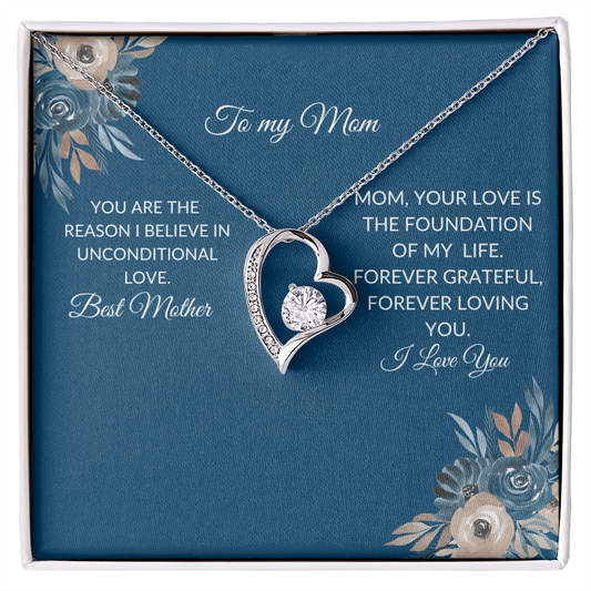 To My Mom Necklace – Heartfelt Jewelry Gift with Love Message