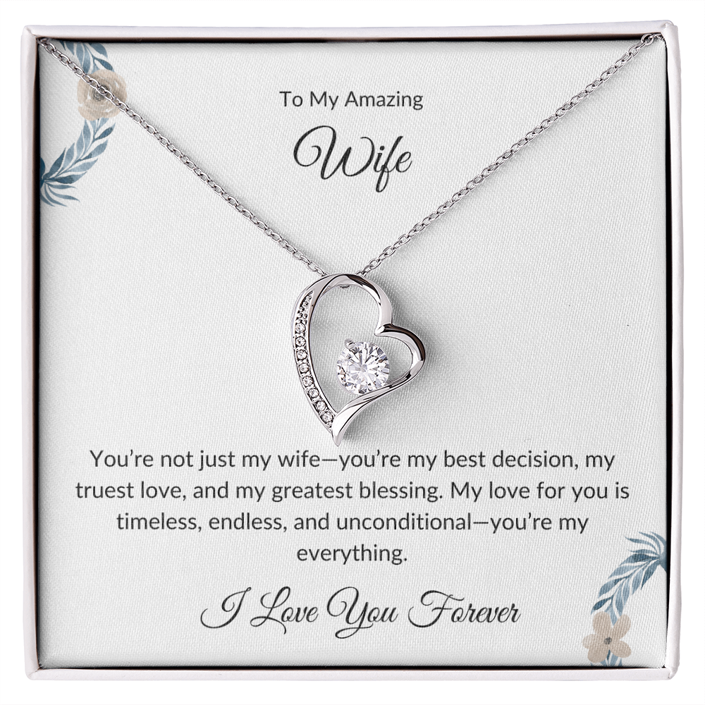 Birthday Gift for Wife – Elegant Necklace – A Sparkle of Love