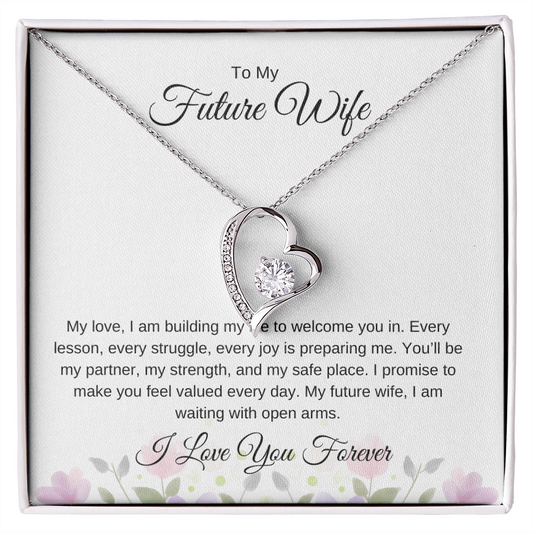 Future Wife Gift – Eternal Love Necklace – Perfect Surprise for Her