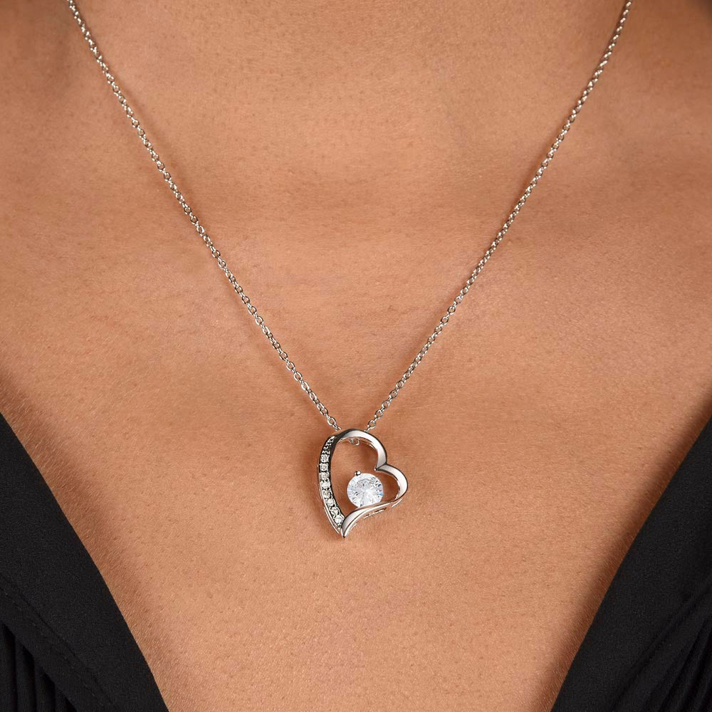 To My Beautiful Wife – Forever Love Necklace - Birthday Gift