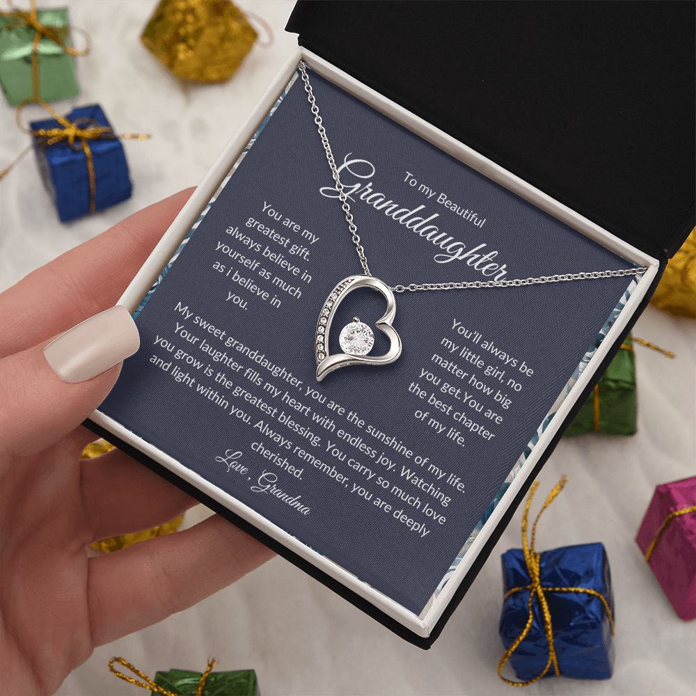Granddaughter Necklace Gift – Heartfelt Jewelry for Any Occasion