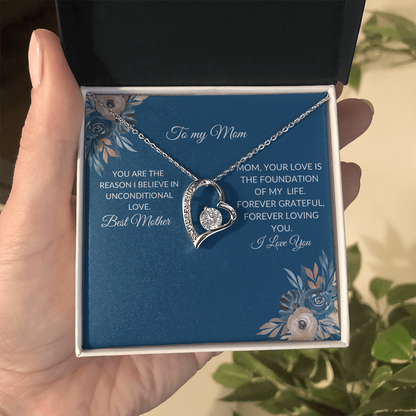 To My Mom Necklace – Heartfelt Jewelry Gift with Love Message