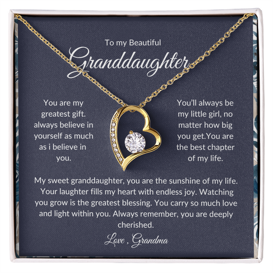 Granddaughter Necklace Gift – Heartfelt Jewelry for Any Occasion