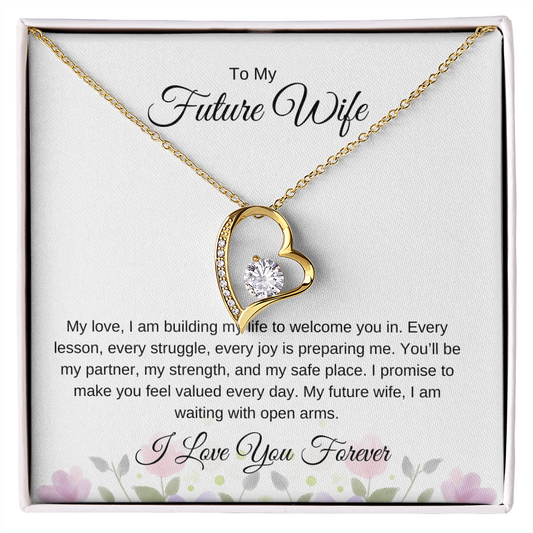 Future Wife Gift – Eternal Love Necklace – Perfect Surprise for Her