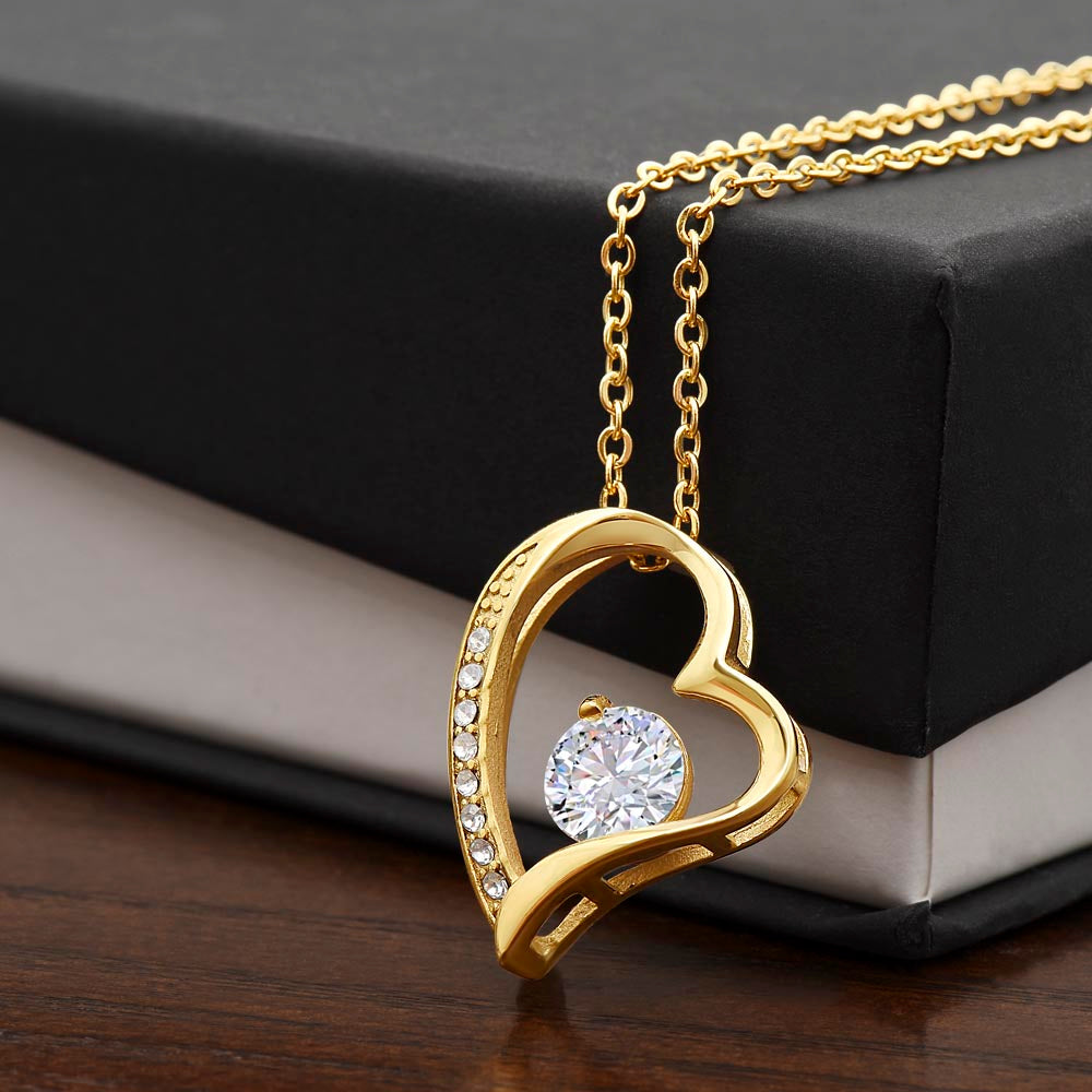 My Soulmate – Heart Pendant Necklace with Love Note