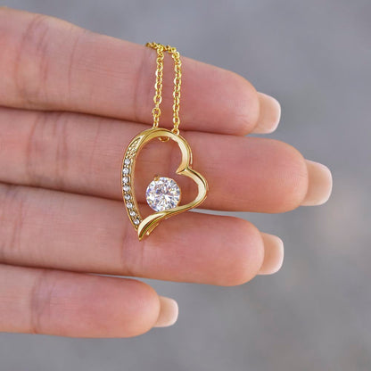 To My beautiful Daughter | Forever Love Necklace | Love Dad