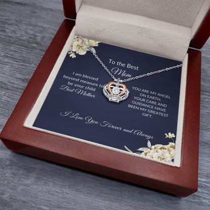 To My Mom – Dazzling Necklace for Mother's Day & Birthdays