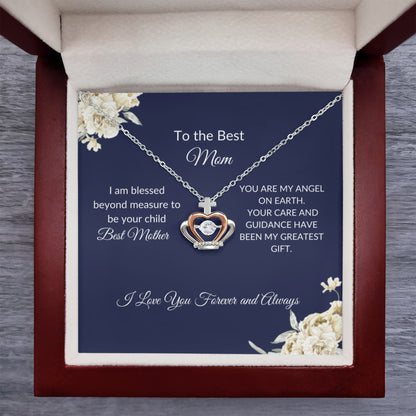 To My Mom – Dazzling Necklace for Mother's Day & Birthdays