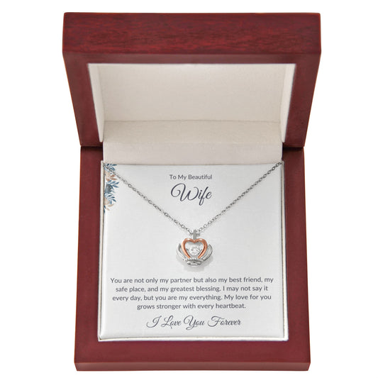 To My Beautiful Wife - Forever Love Necklace – Holiday Surprise