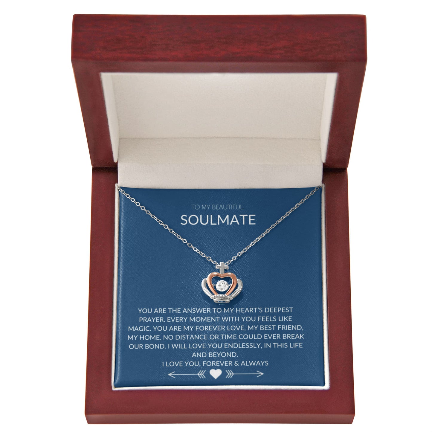 To My Soulmate – Forever Love Necklace
