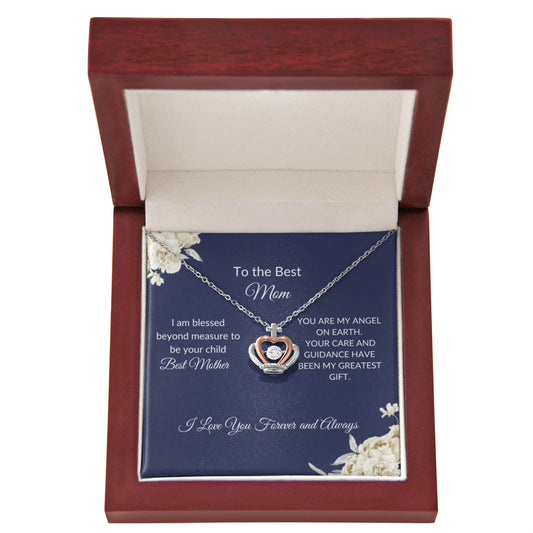 To My Mom – Dazzling Necklace for Mother's Day & Birthdays